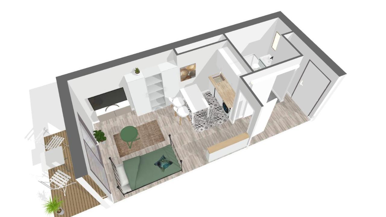 La Casita - Studio Confort Avec Terrasse Et Parking Prive- La Grande Motte, Montpellier Ngoại thất bức ảnh