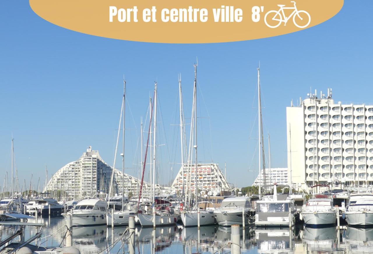La Casita - Studio Confort Avec Terrasse Et Parking Prive- La Grande Motte, Montpellier Ngoại thất bức ảnh