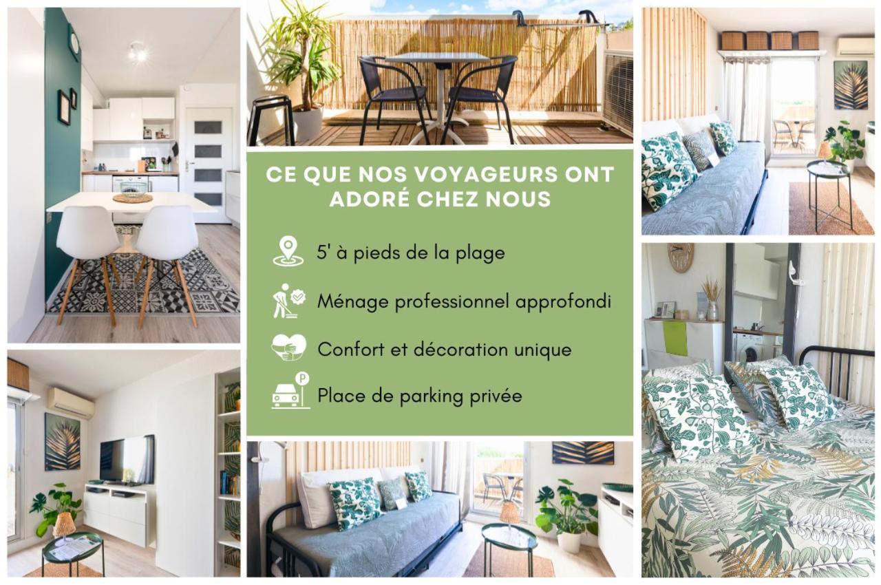 La Casita - Studio Confort Avec Terrasse Et Parking Prive- La Grande Motte, Montpellier Ngoại thất bức ảnh